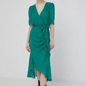 Rochie cocktail DD1JA150 Verde Regular Fit